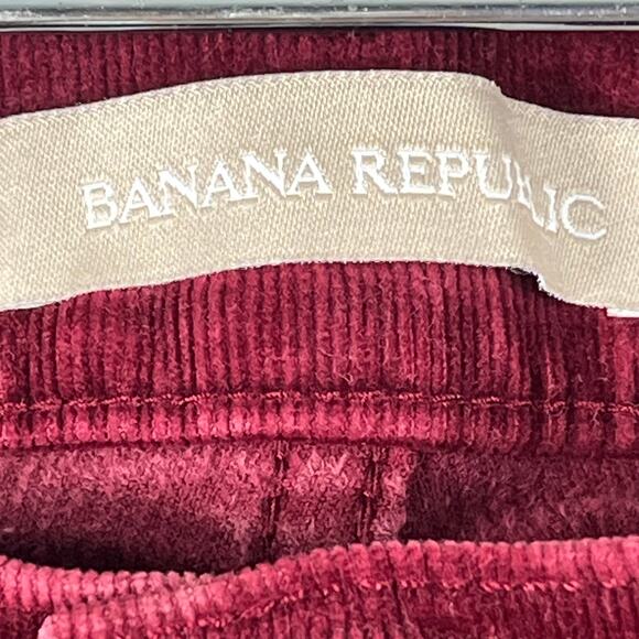 Banana Republic Burgundy Corduroy Jeans Size 29 - Picture 7 of 11